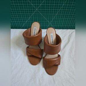 Steve Madden Brown Heeled Sandals